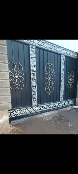Ворота дешевые и красивые