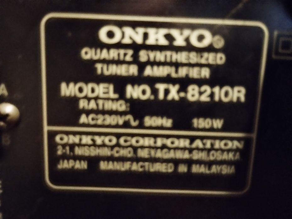 Onkyo TX-8210R (amplituner)