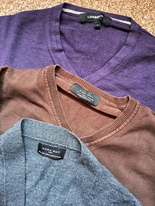 Lot pulovere bărbați cardigan zara pulovere birou