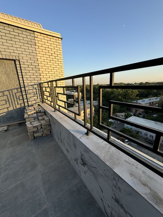 Продам перила 3,5м профиль 4x4