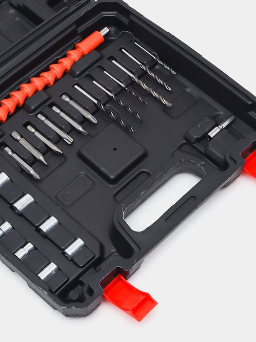 Ударная дрель-шуруповёрт, набор из 24 предметов 3Х режимный