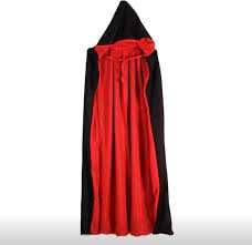 Плащ вампира, ведьмы , на Хэллуин, карнавал, накидка Halloween
