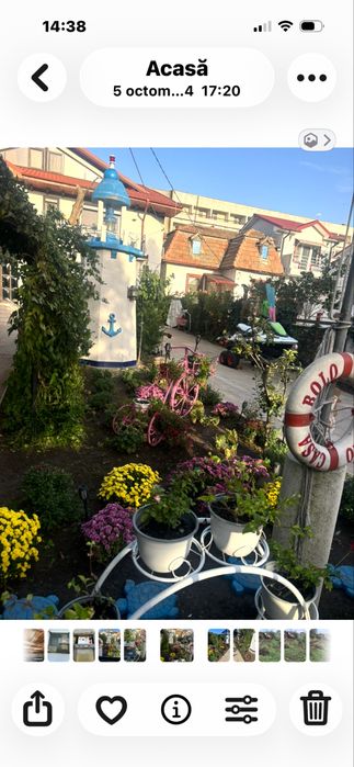 Pensiune de vanzare- Eorie sud 250 ml de mare ( plaja Cazino)ideală de locut permanent sau investiti sezon” estival”