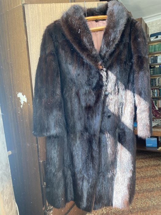 Шуба ондатра хребты