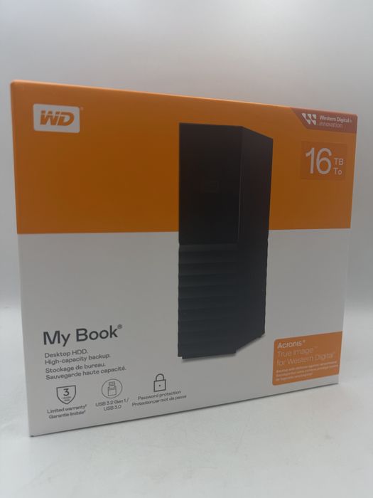 HDD Extern WD My Book 16TB Produs Sigilat Livram in Toata Tara