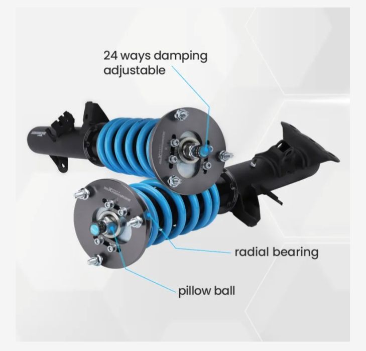 Регулируемо окачване коиловъри бмв е36 е46 bmw e36 e46 Т6 висок клас