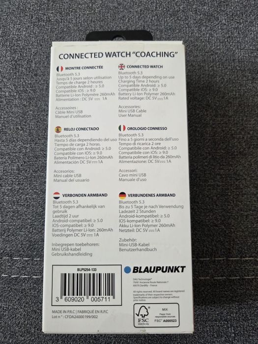 Ceas de mana smart blaupunckt