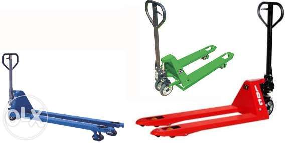 Гидравлические и платформенные тележки