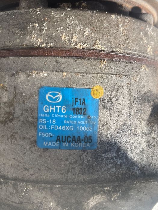 Compresor Ac Mazda 6 Gj 2013 - 2016 2.2D 150Hp Fd46Xg100Cc / Ght6183