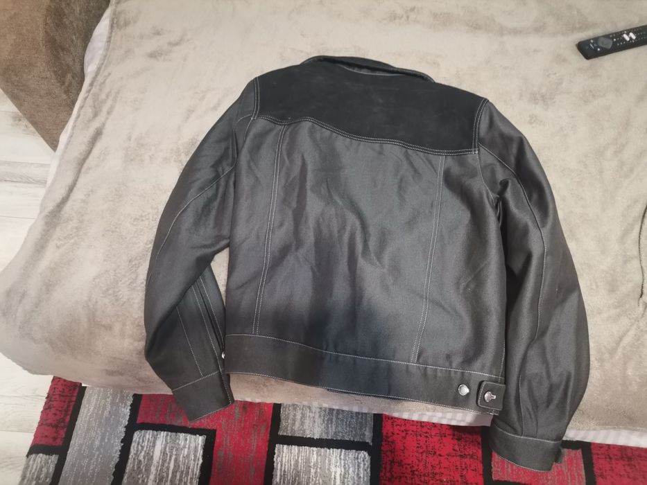 Geaca moto bmw black denim