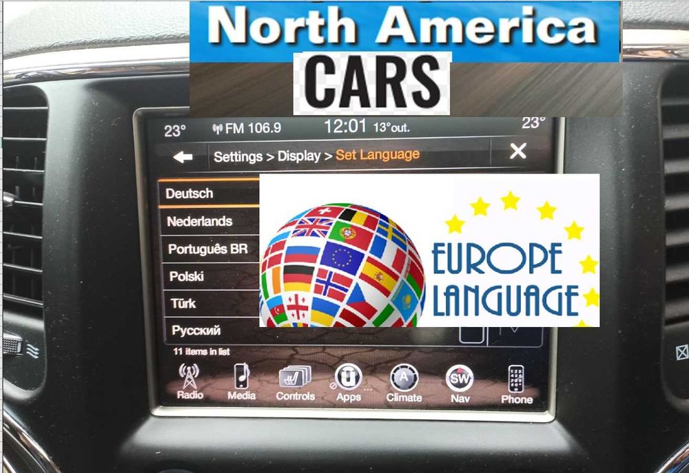 JEEP, Chrysler,Dodge,RAM, USA >BG карта навигация ъпдейт 2024 Uconnect