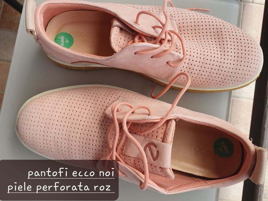Pantofi piele ecco mas 37