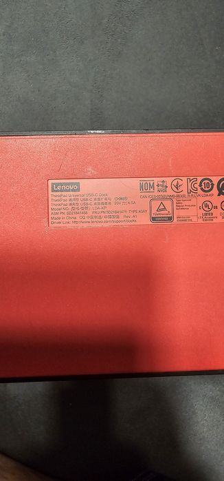 Docking station USB-C / USB 3.0 – Lenovo  Testate