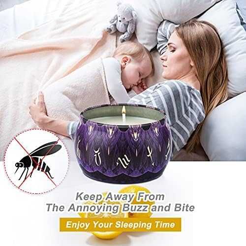 Нов Подаръчен комплект 4 ароматни свещи Релаксация Антистрес дом офис