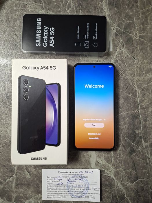 Продам Samsung Galaxy A54 8/256gb