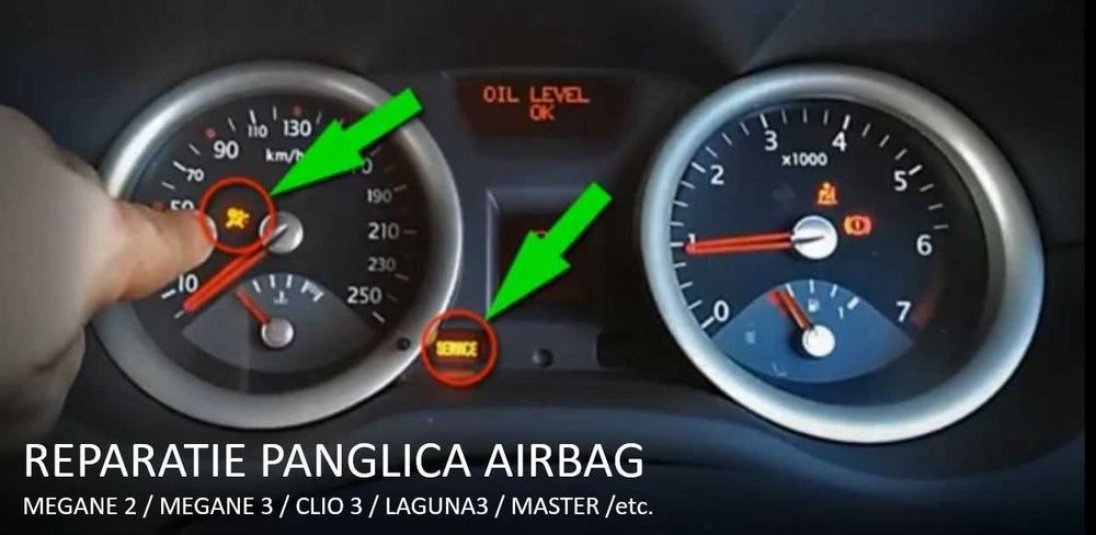 Vand panglica Spira Airbag /Contact rotativ Megane 2, 3/ VW / Audi