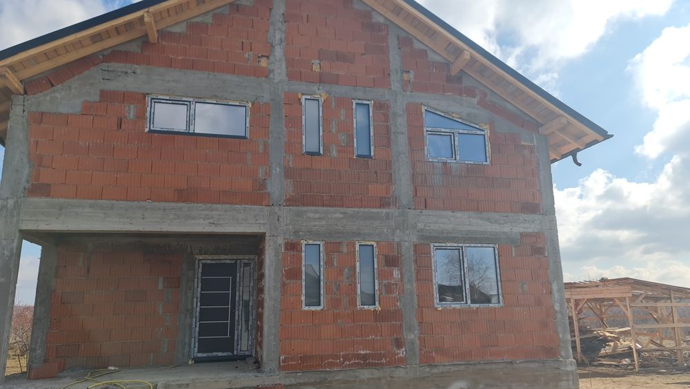 Tamplarie pvc cu geam termopan/tripan