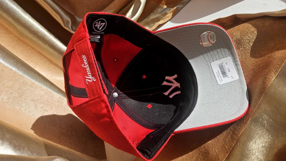 Кепка NY 47 красная