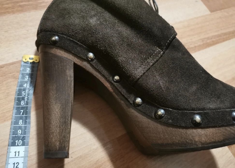 Botine dama Liu Jo piele naturala intoarsa 38