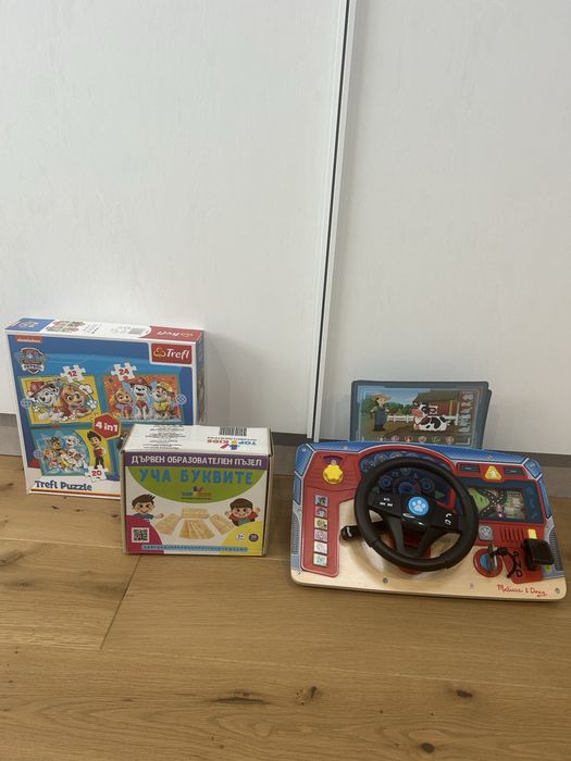 Melissa & Doug - Дървено табло за спасителна мисия - Пес Патрул