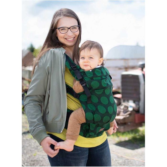 4+ месеца | Регулируема ергономична раница KinderHop MultiGrow - DOTS