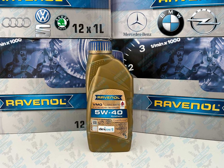 Ulei Ravenol 5w40 1l VMO Audi, VW, Seat, Skoda, BMW, Mercedes, Opel