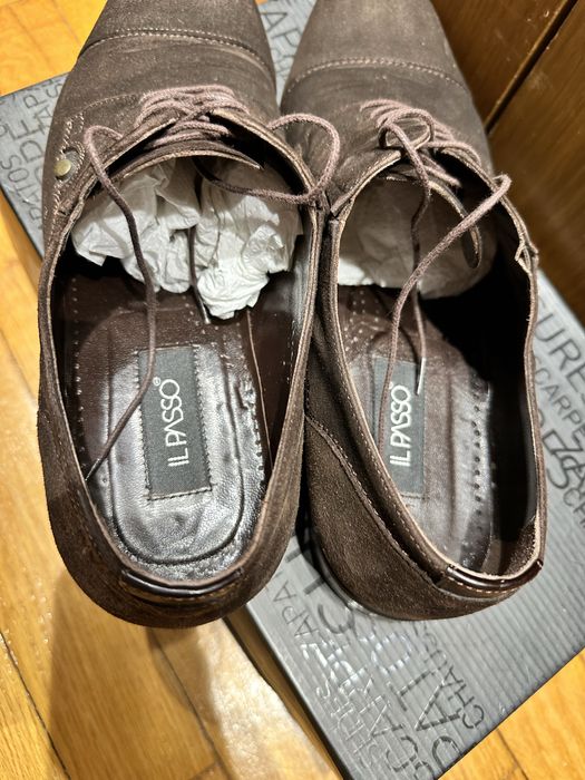 Pantofi piele intoarsa Il Passo nr 43