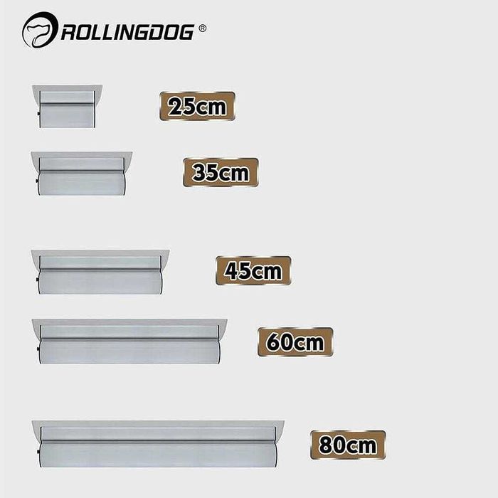К-т ножове за шпакловане 25-80 см, Rollingdog Elite, 13 части