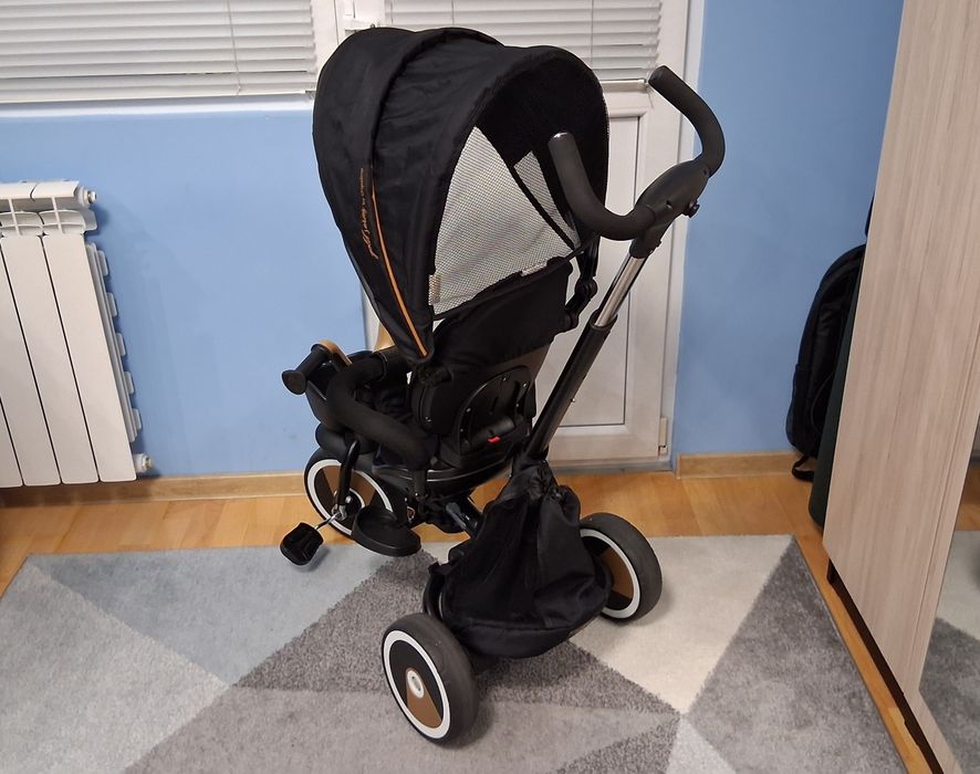 CHIPOLINO Триколка със сенник ВЕКТОР MG 360° ЧЕРЕН