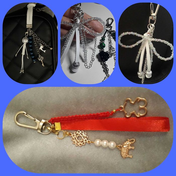 Обвесы на сумку ручная работа