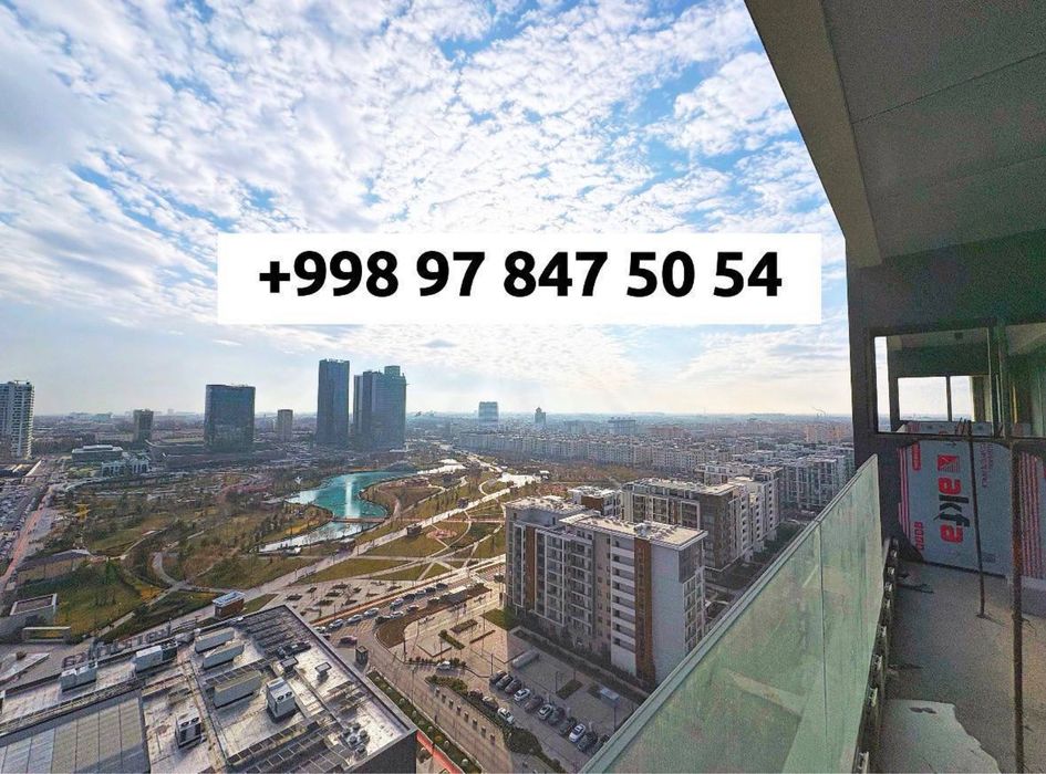 Tashkent City Вид на Парк Срочно продается 70м2 квартира