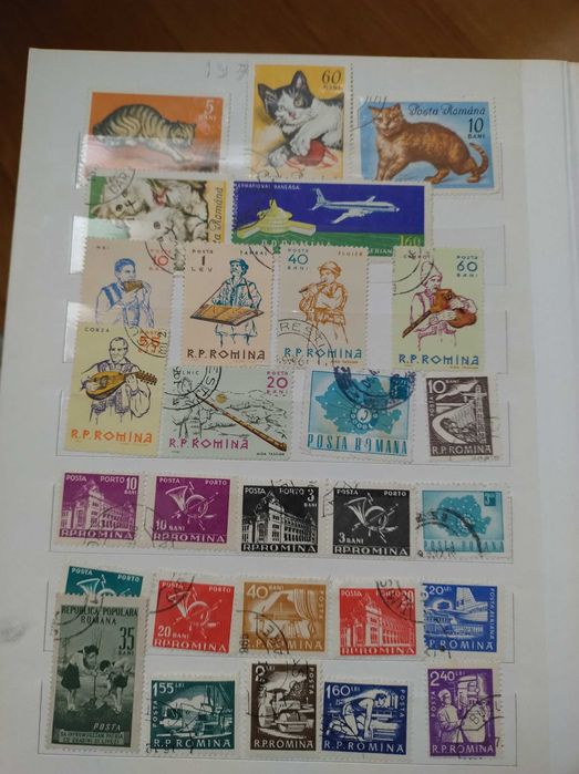 Timbre vechi colecție