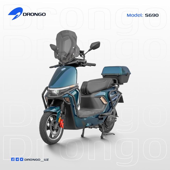 Brend nomi : DRONGO S690skuter 
AKUMLATORI : 72v32mah 
Matori kuchi :