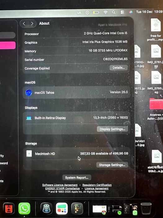 Vand macbook pro 2020, 13 inch , i5 ,accept si schimb laptop gaming