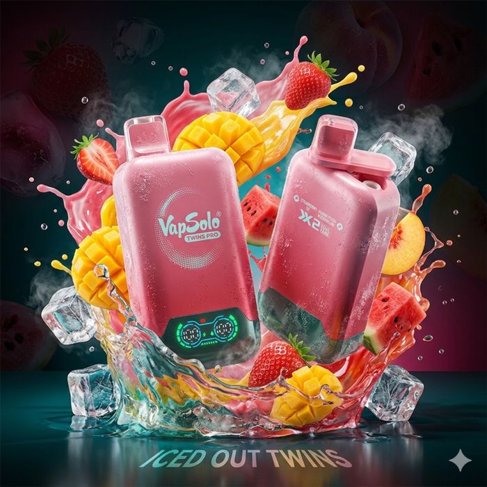 Vape Twins Pro 50K Puffs 2 in 1 650mAh VapSolo
