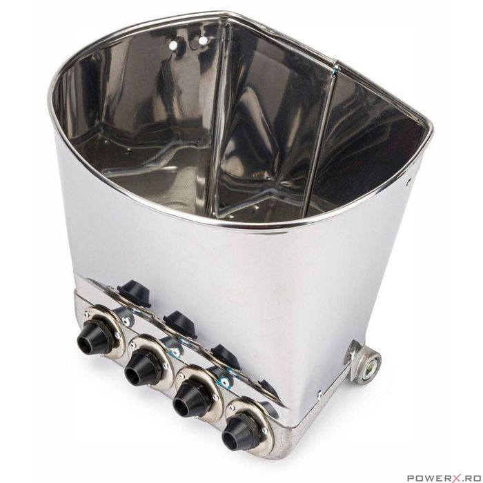 Pistol pneumatic pentru tencuit, capacitate 3 litri, 4 duze de 19 mm,