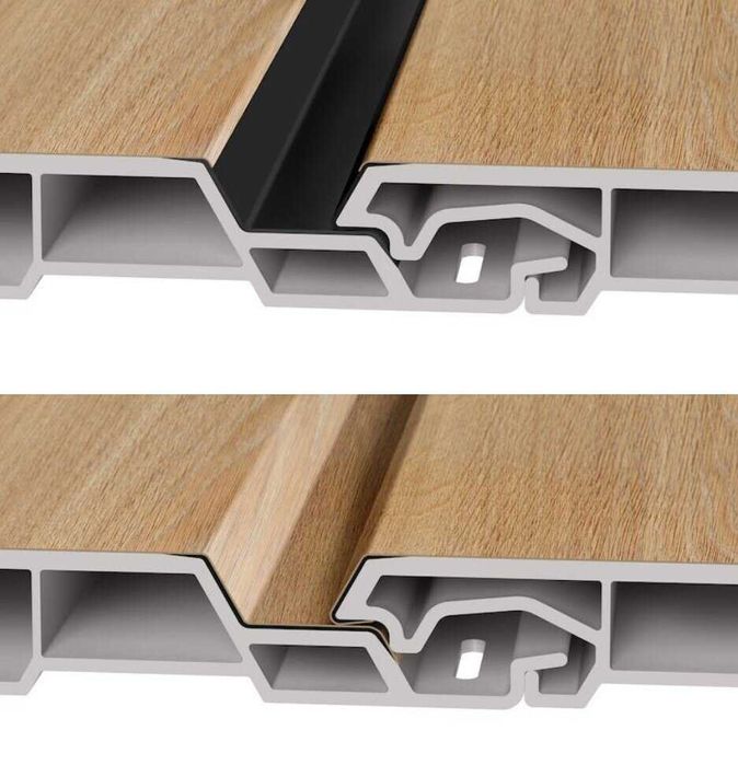 SOLVO клетъчни фасадени панели/сайдинг VOX PROFILE