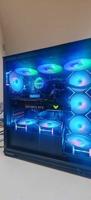 ТОП Геймърско PC Ryzen 5 9600X/32Gb/1TB SSD/Asus TUF 3070TI/Гаранция