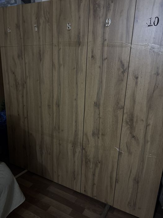 Шкаф 1 секция, 5 шкафчиков