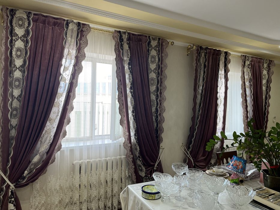 штор турецский + тюль