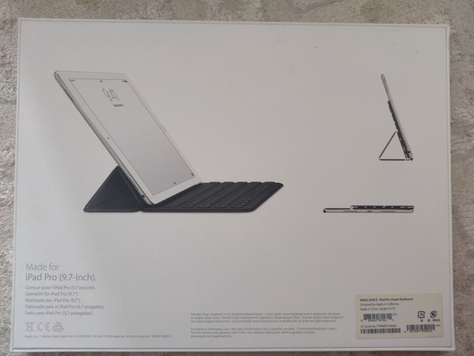 Чехол клавиатура для ipad pro 9,7