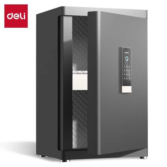 Seyf deli Сейф Deli ET594 с отпечатком пальца 61х38х36 36кг Скидки !!!