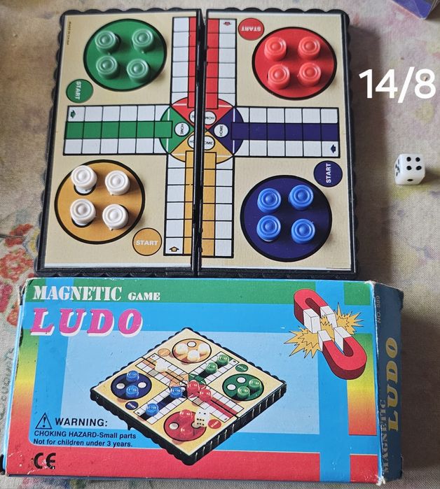 Зан. игри Не се сърди човече-3бр. , домино, шах-компакни и фигури