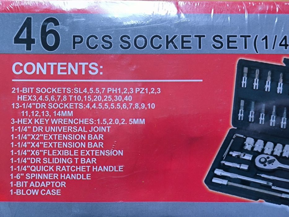 Комплект инструменти 46 части