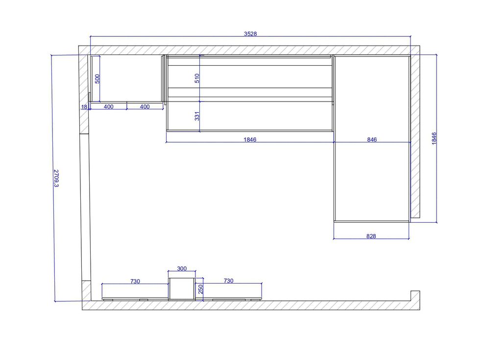 Красива и практична поръчкова детска стая- много добро състояние