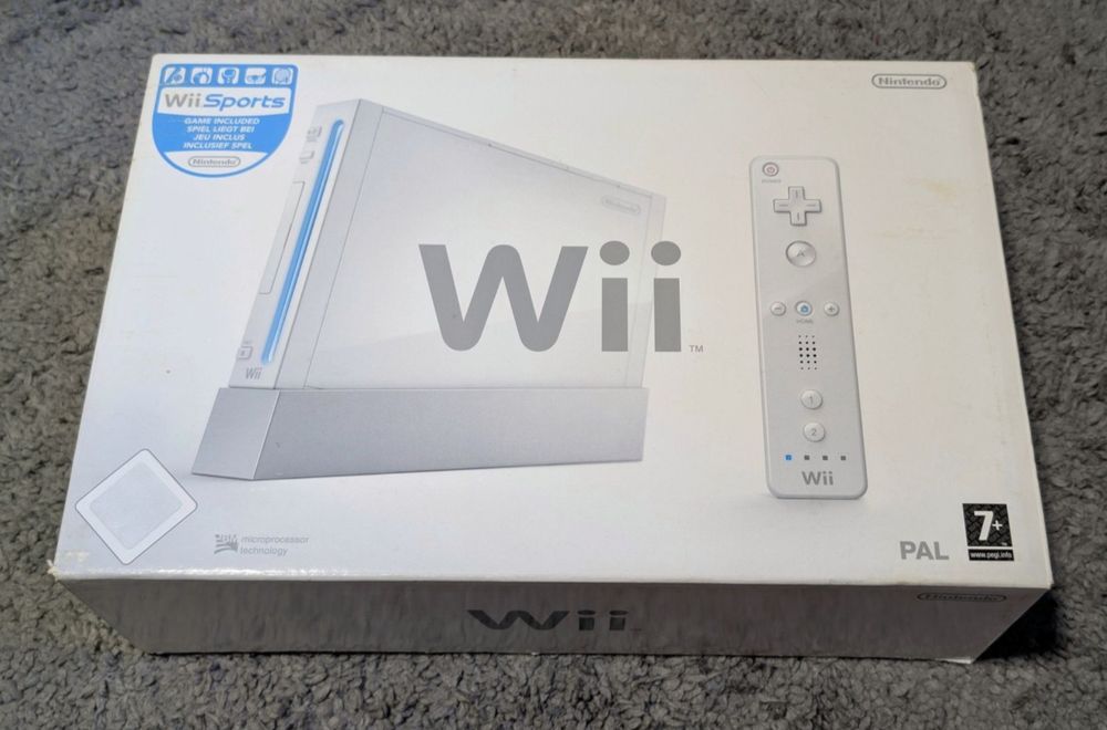 Consola Nintendo Wii White Full Box modata 2 manete/nunchuck's 64gb