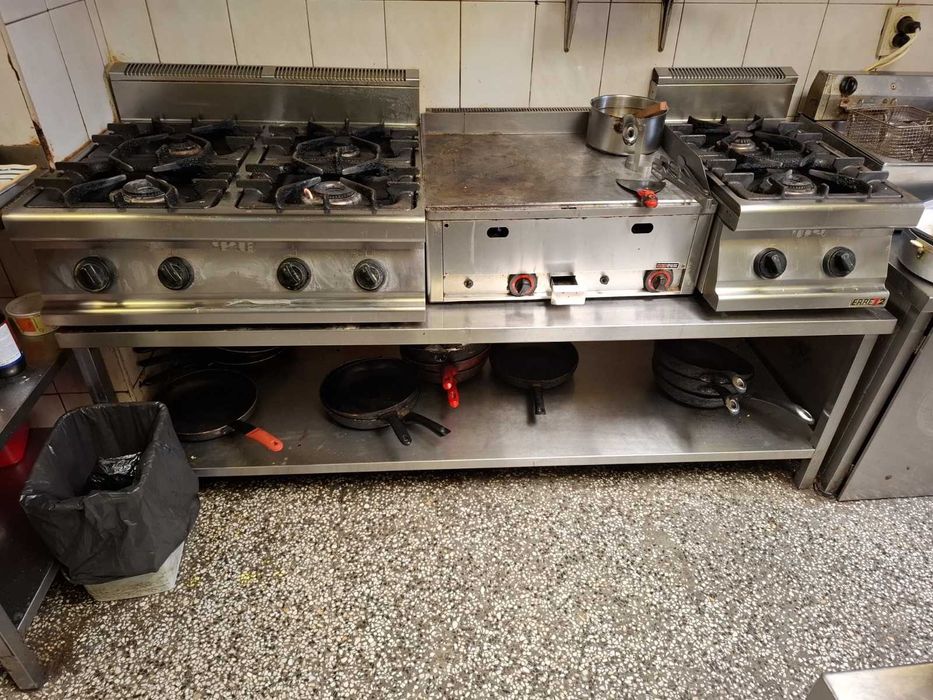 Професионално кухненско и озвучителна оборудване (употребявано)