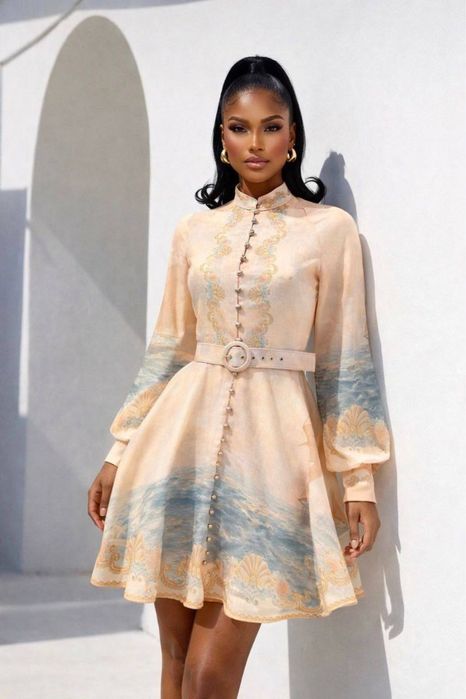 Дамска нежна рокля