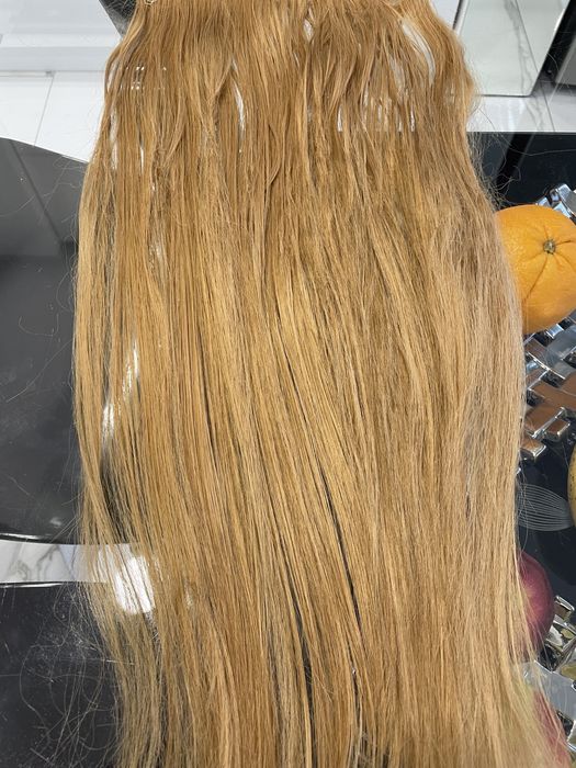 Треса, екстеншъни, Коса 60см на щипки balmain