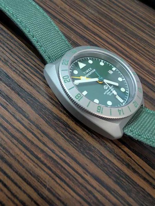 Timex Expedition Pioneer Titanium Automatic GMT